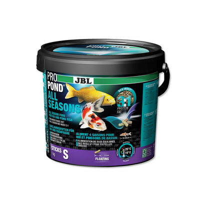 JBL PROPOND All Seasons S Mangime 4 Stagioni NEO Index Per Pesci Di Laghetto Di Piccola Taglia