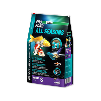 JBL PROPOND All Seasons S Mangime 4 Stagioni NEO Index Per Pesci Di Laghetto Di Piccola Taglia