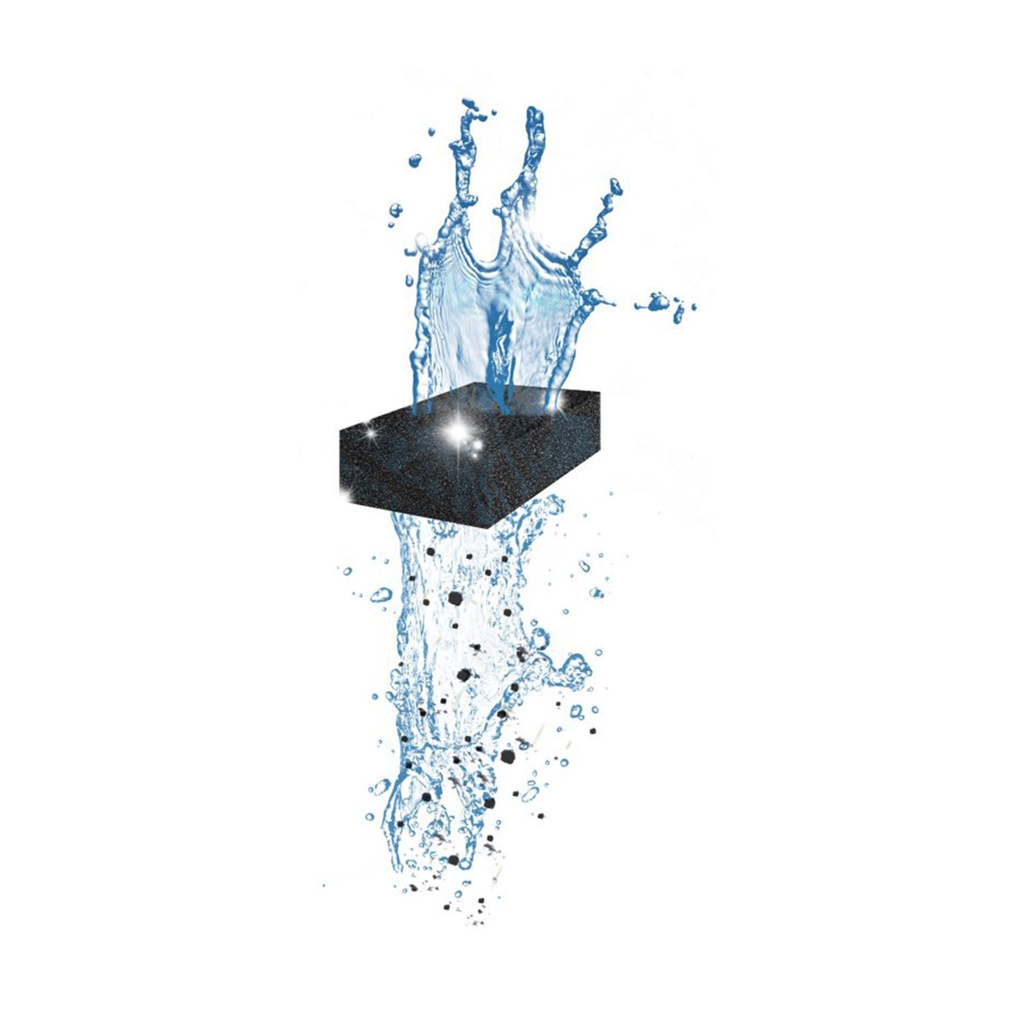 Askoll Ciano Foam Ricambio Spugna Carbone Per Filtro In Acquario