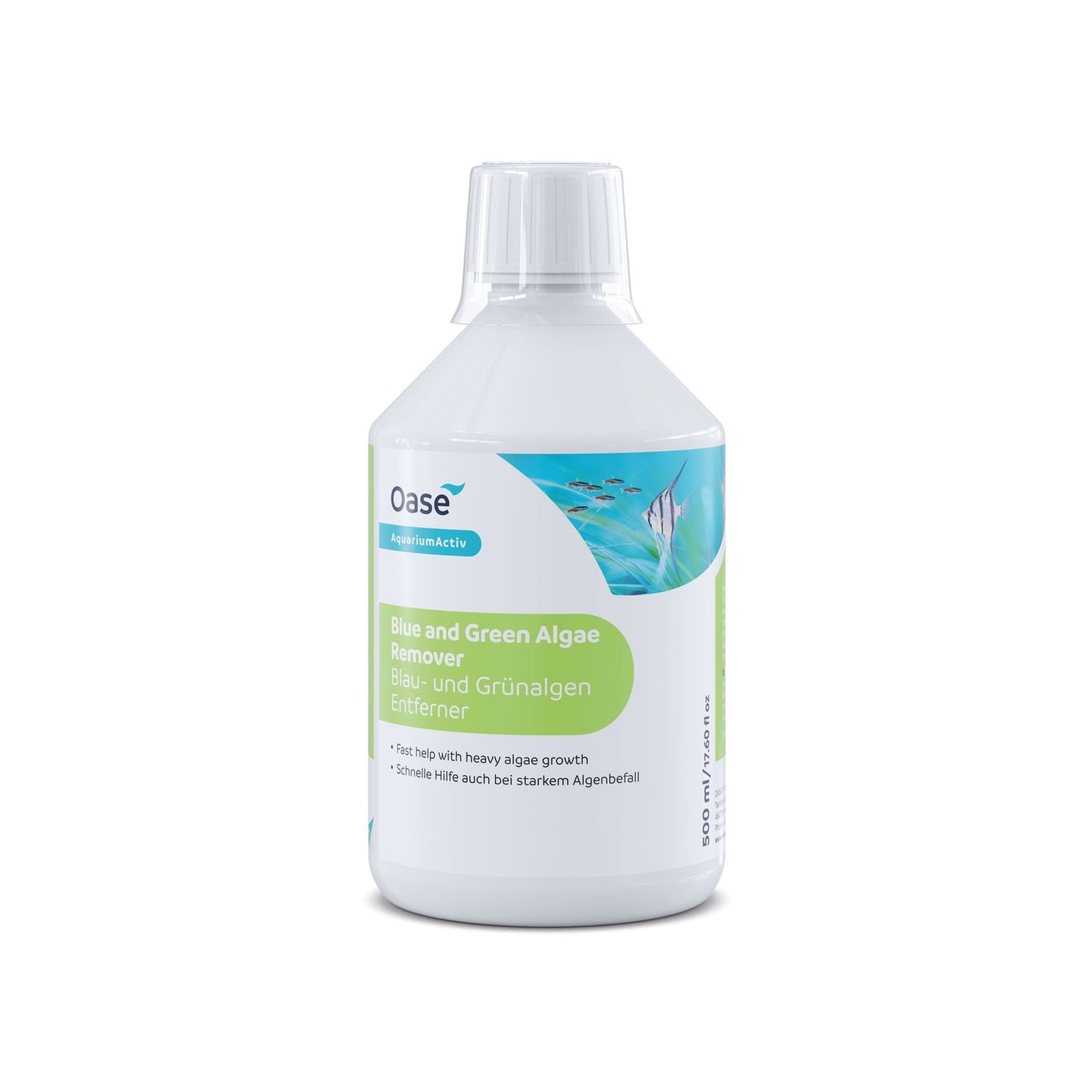 Oase Remover per Alghe Blu e Verdi Acqua dell'Acquario