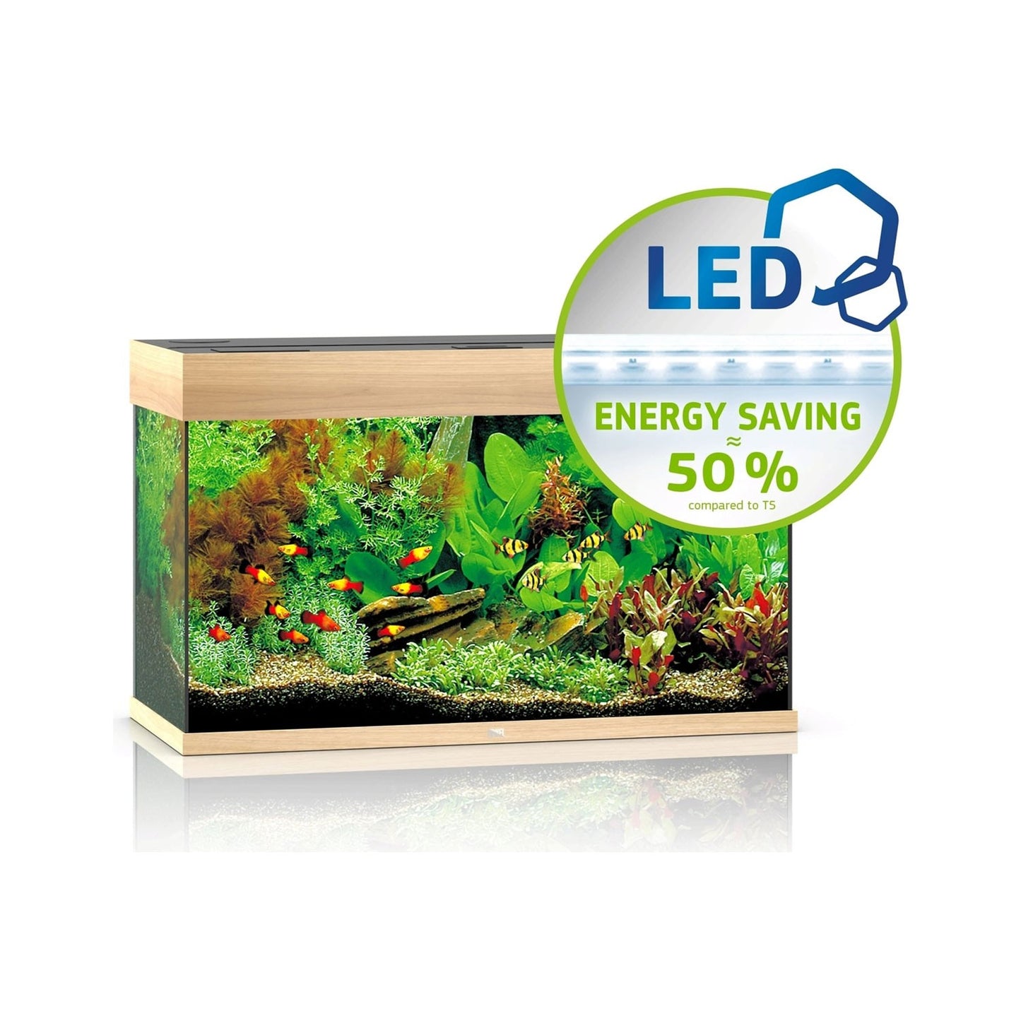 Juwel Rio 125 Led Acquario In Vetro Completo 81x36x50cm