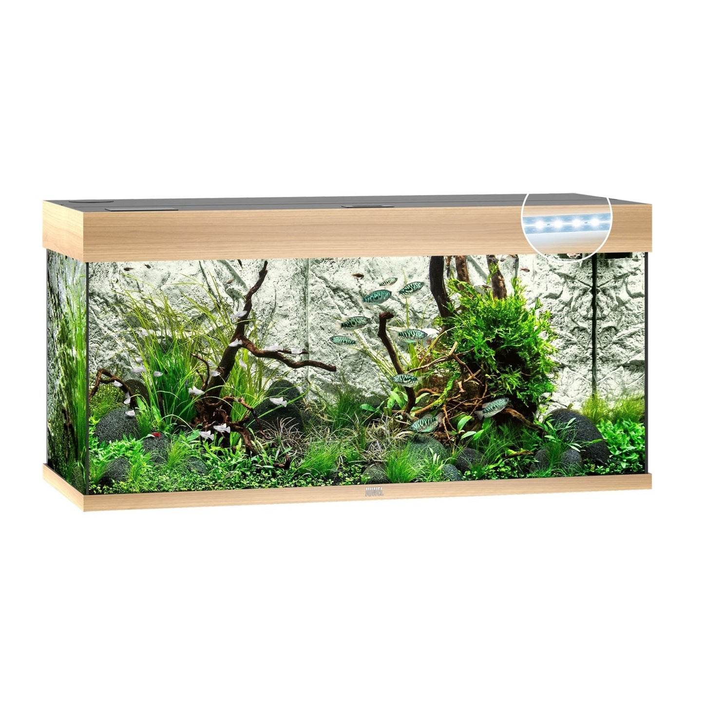 Juwel Rio 180 Led Acquario In Vetro Completo 101x41x50cm