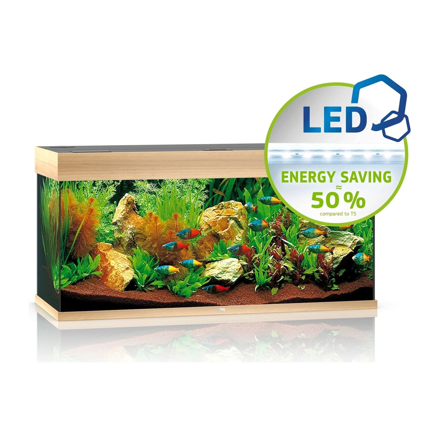 Juwel Rio 180 Led Acquario In Vetro Completo 101x41x50cm