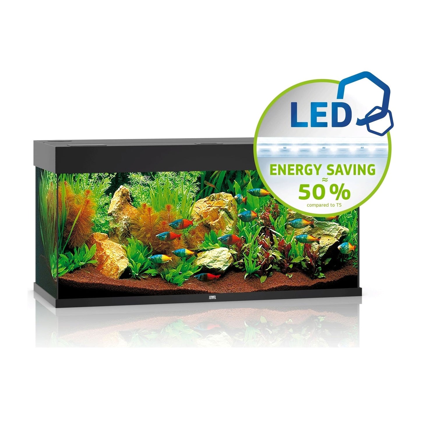 Juwel Rio 180 Led Acquario In Vetro Completo 101x41x50cm