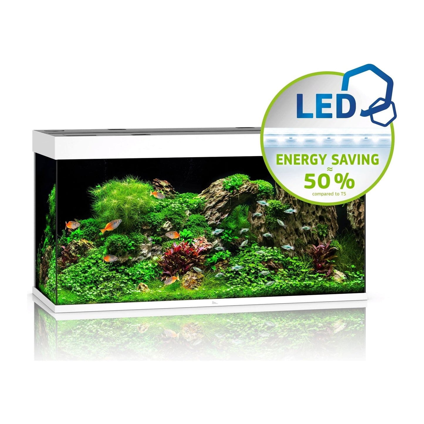 Juwel Rio 350 Led Acquario In Vetro Completo 121x51x66cm