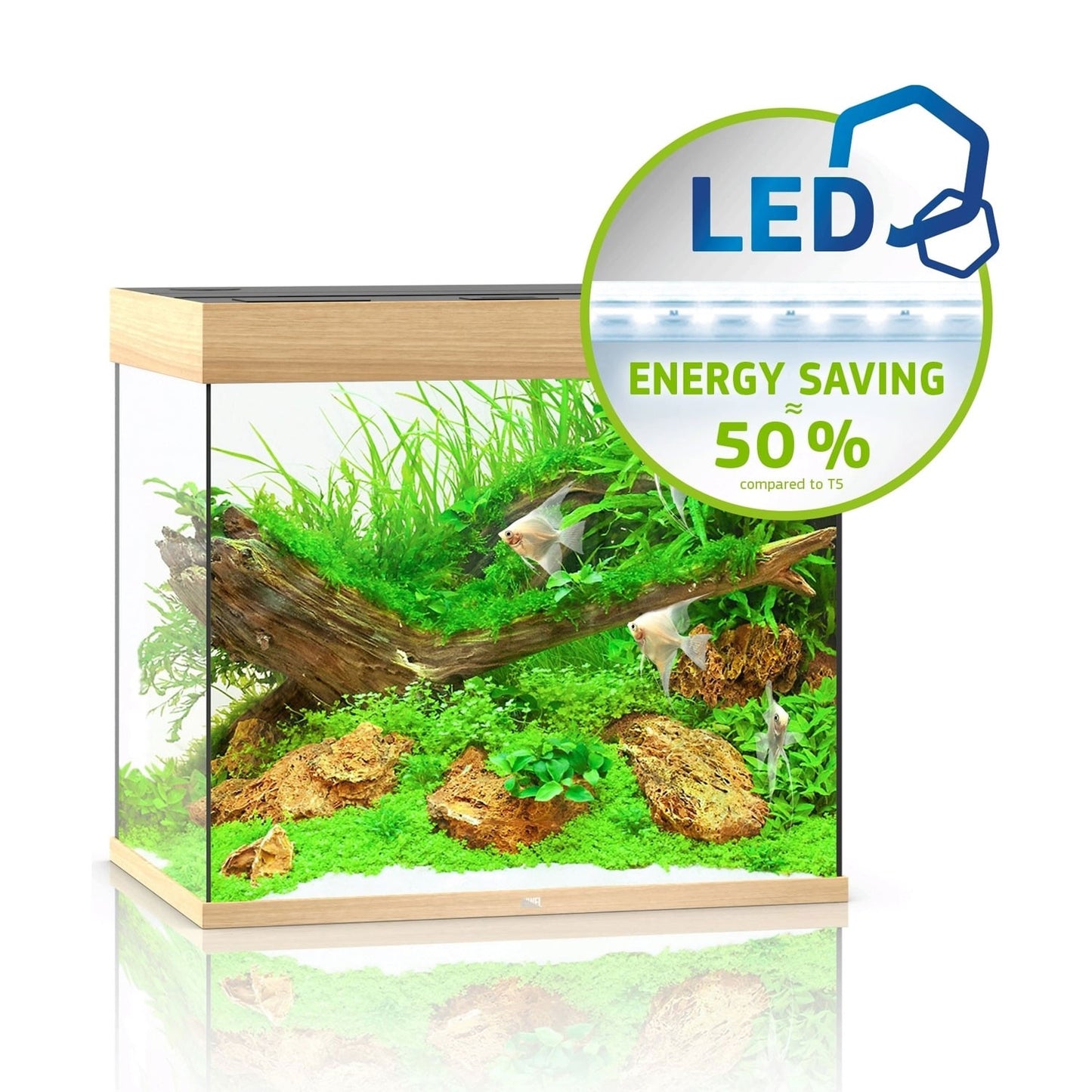 Juwel Lido 200 Led Acquario In Vetro Completo 71x51x65cm