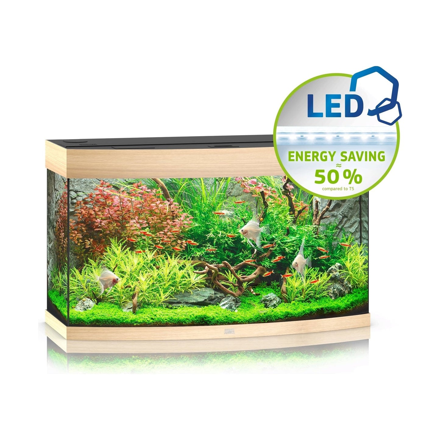 Juwel Vision 180 Led Acquario In Vetro Completo 92x41x55cm