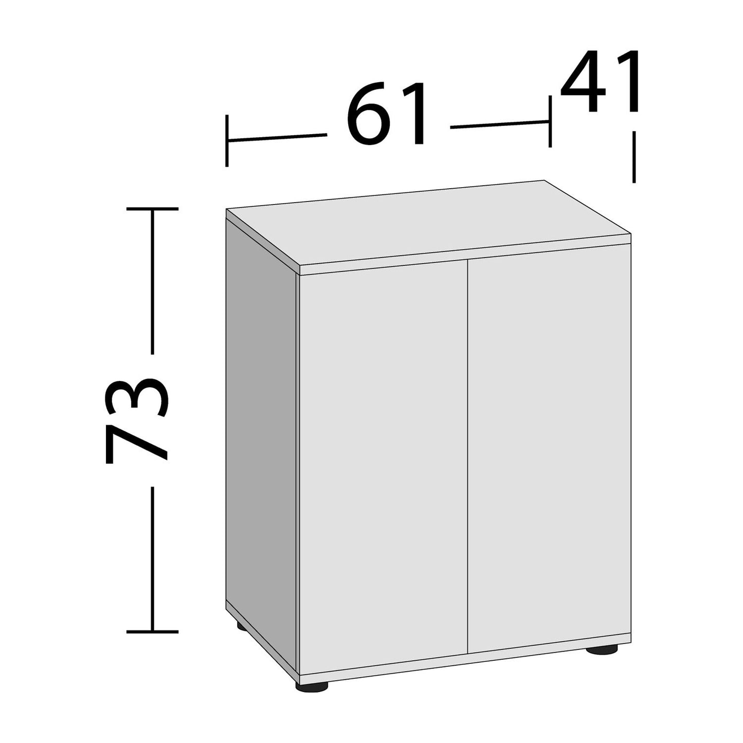 Juwel Cabinet SBX Lido120 Supporto In Legno Per Acquario Lido120 61x41x73cm