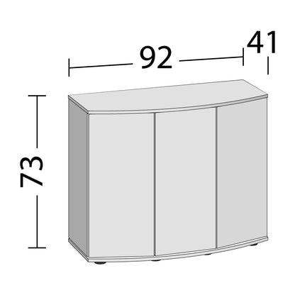 Juwel Cabinet SBX Vision180 Supporto In Legno Per Acquario Vision180 92x41x73cm