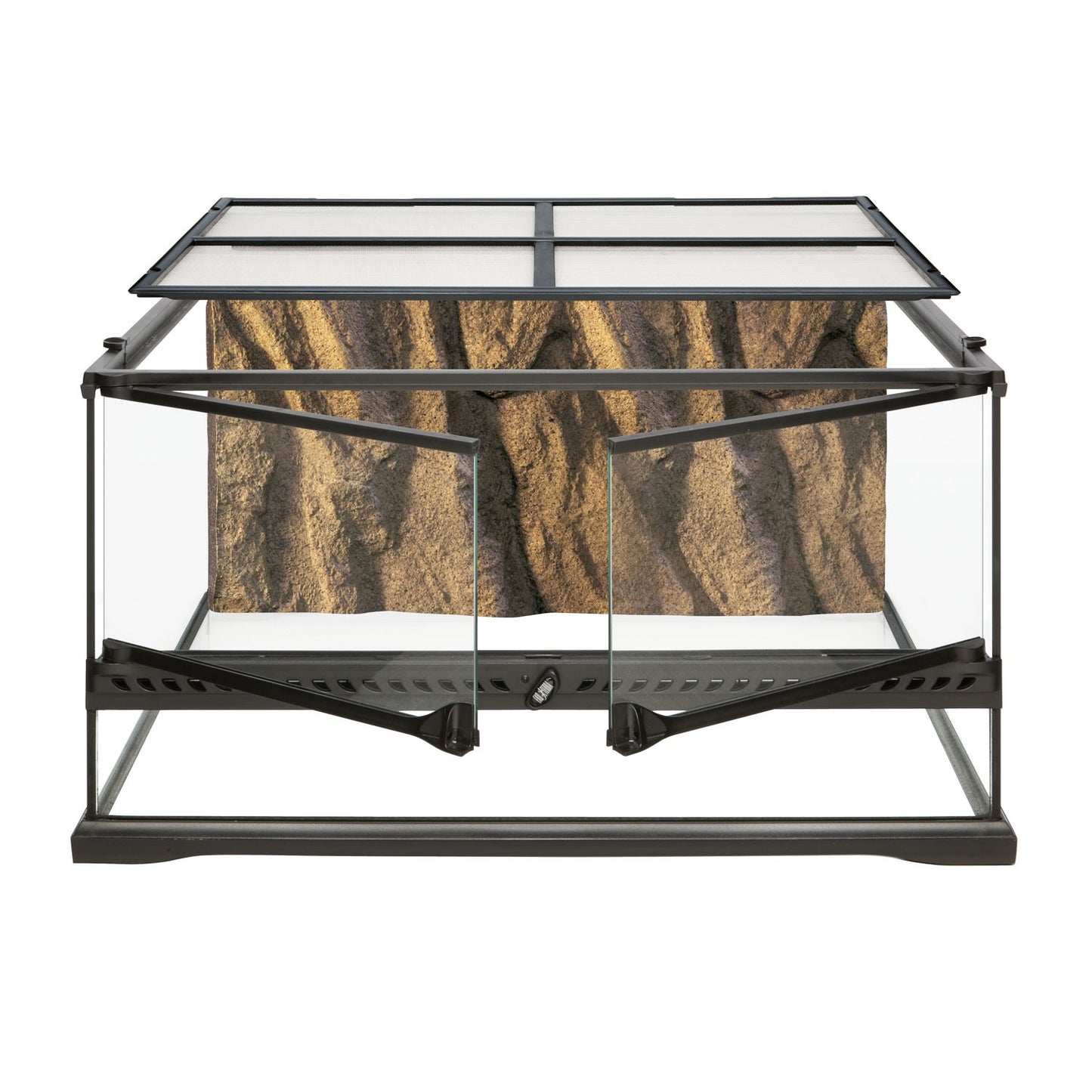 Exoterra Terrario in Vetro per Rettili Tartarughe 60x45x30