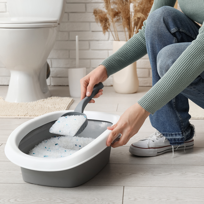 AqpetFriends Catty Pure Lettiera In Silicio per Gatti - profumazione talco - 5 L