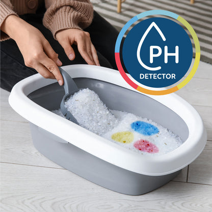 AqpetFriends Catty Pure Lettiera In Silicio per Gatti - Check PH - 5 L