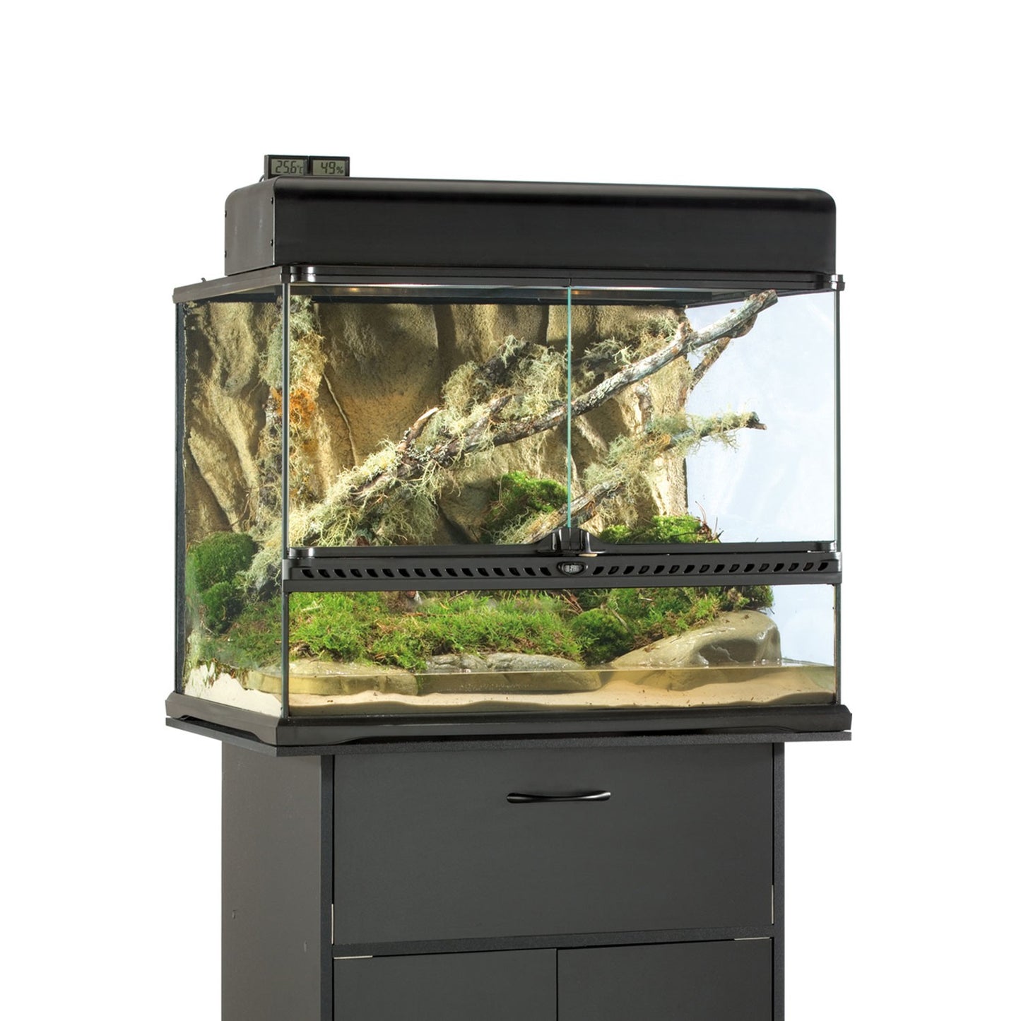 Exoterra Compact Fluorescent Terrarium Canopy Plafoniera Compatta per Terrario