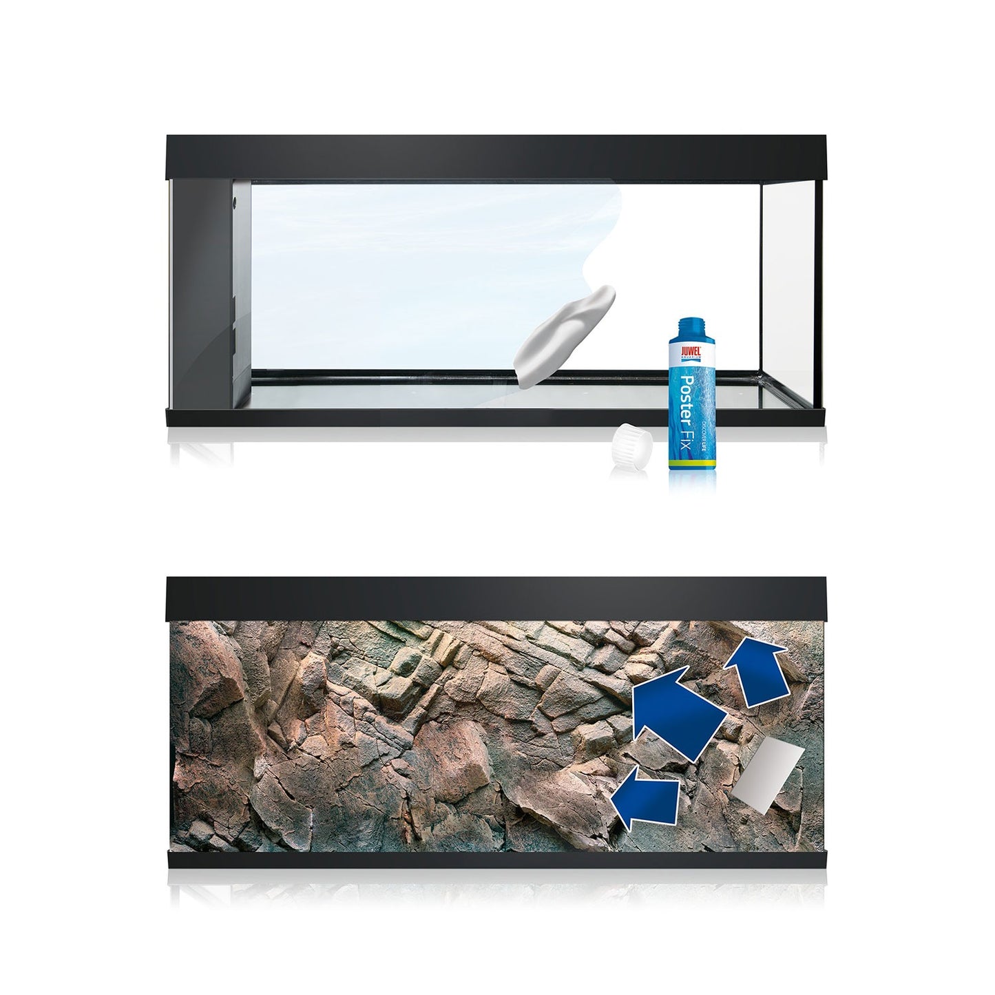 Juwel Poster Fix Colla Gel Per Sfondi Decorativi In Acquario 30ml