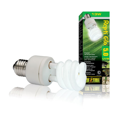 Exoterra Repti Glo 5.0 Compact Lampada per Terrari Tropicale