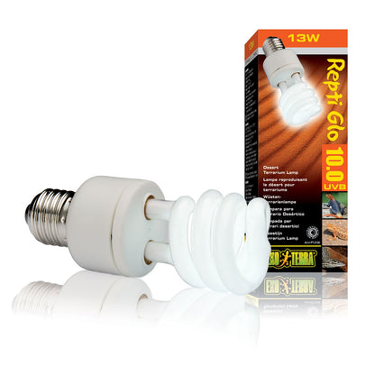 Exoterra Repti Glo 10.0 Compact Lampada per Terrari Desertico