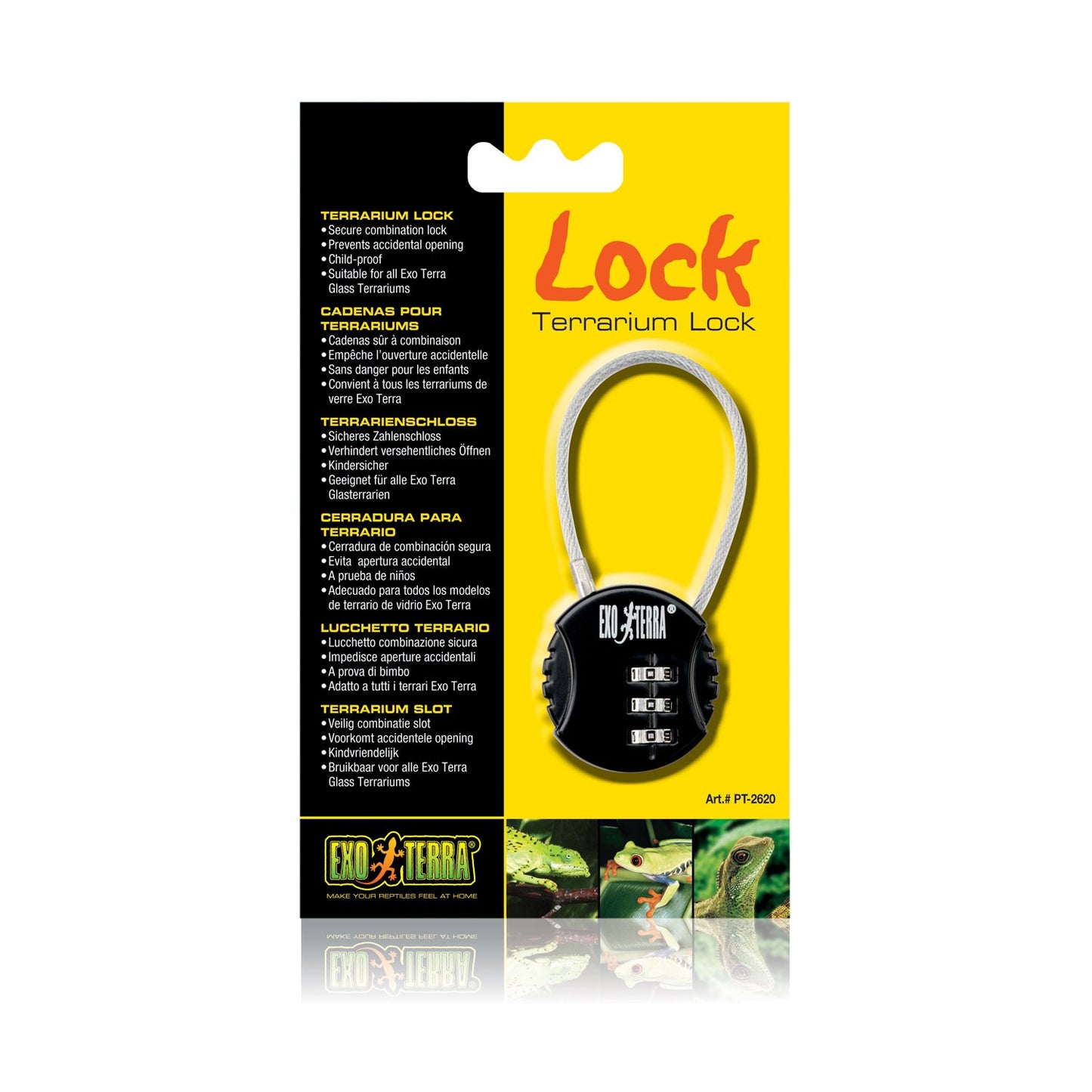 Exoterra Terrarium Lock Lucchetto per Terrario