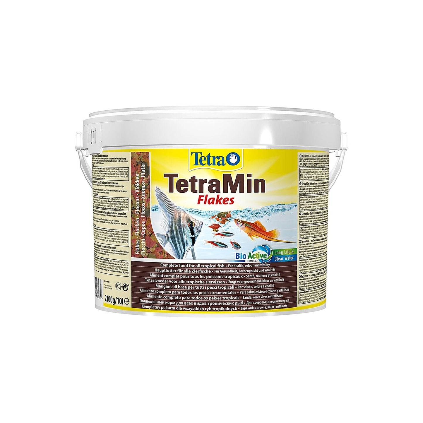 Tetra Min Mangime in Fiocchi Completo per Pesci tropicali