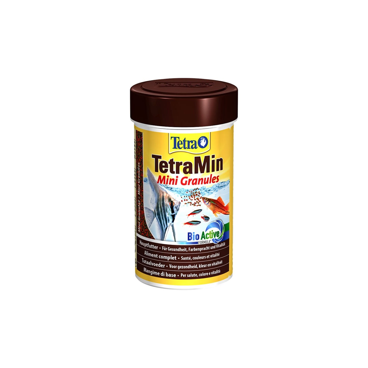 Tetra Min Granules Mangime Completo per Pesci Tropicali Formato mini Granuli 100 ml