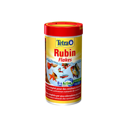Tetra Rubin Flakes mix di fiocchi per esaltare la colorazione dei pesci tropicali