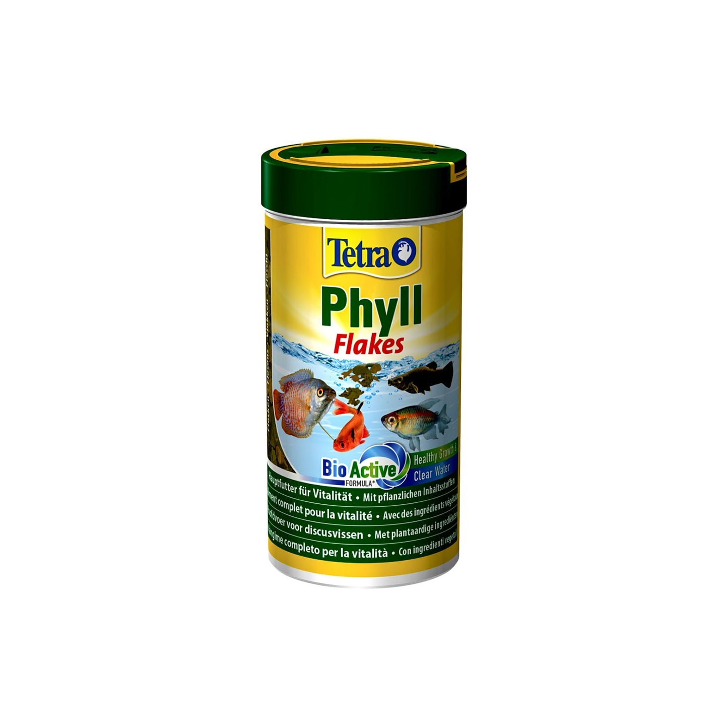 Tetra Phyll Flakes mix di Fiocchi di origine Vegetale per tutti i pesci tropicali