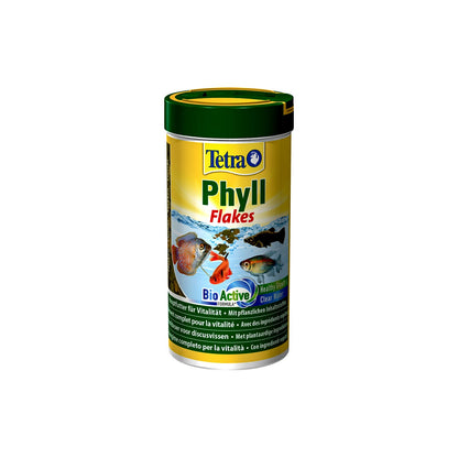 Tetra Phyll Flakes mix di Fiocchi di origine Vegetale per tutti i pesci tropicali