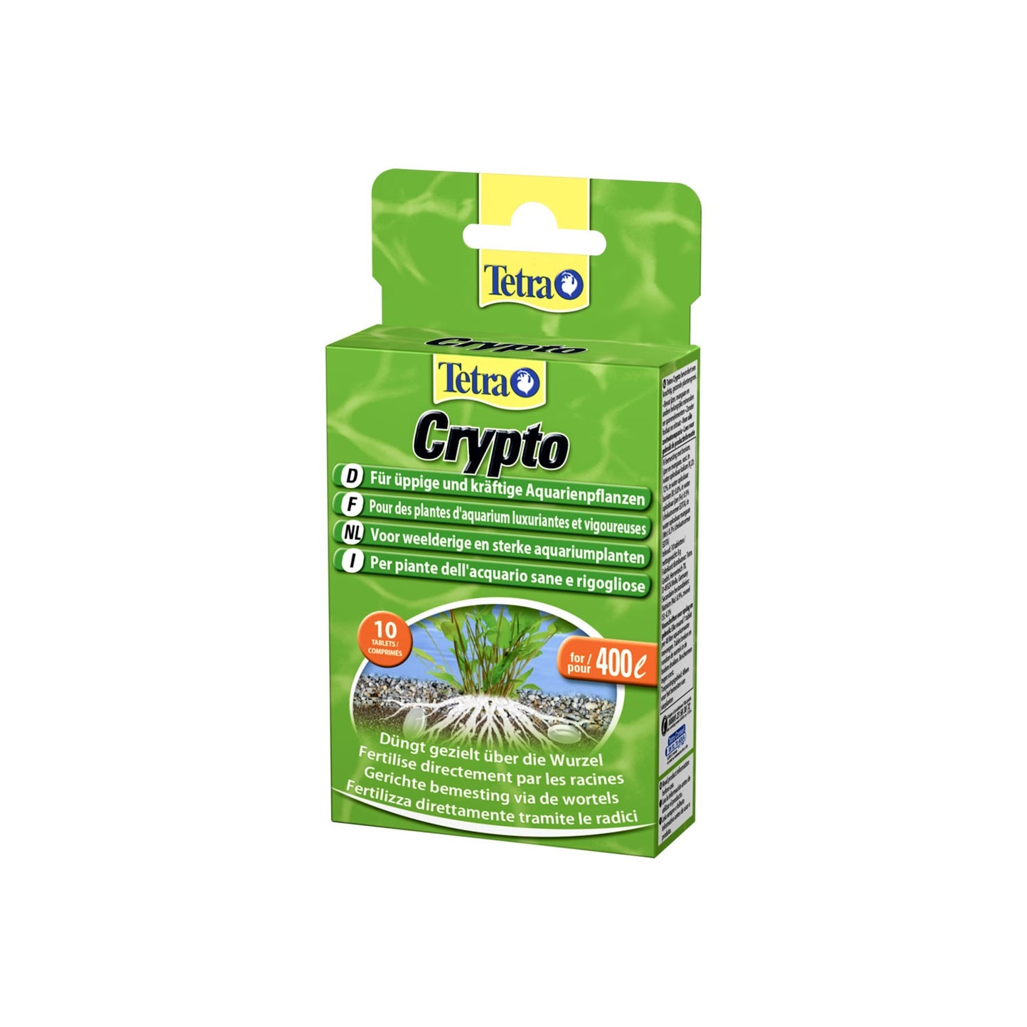 Tetra Crypto fertilizzante completo per le radici delle piante acquatiche 10 tavolette