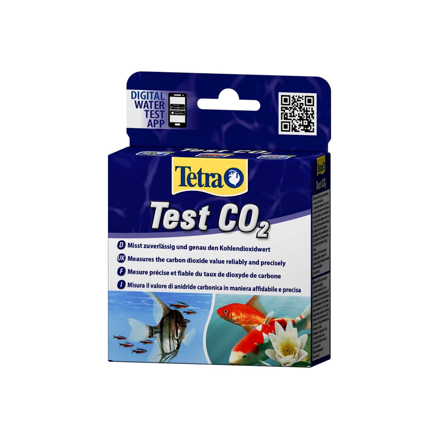 Tetra Test a Reagente CO2 Misura il valore dell'anidride carbonica