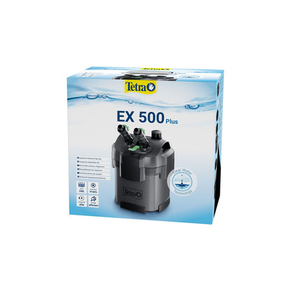 Tetra Filtro Esterno EX Plus completo di Materiale filtrante per Acquari da 50 a 600 Litri
