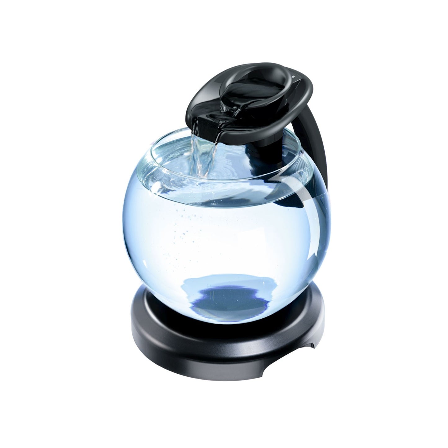 Tetra Duo WaterFall Globe piccolo acquario decorativo con effetto cascata rilassante completo 6.8 Litri
