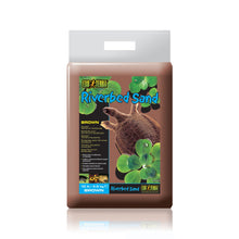 Exoterra Riverbered Sand Brown Sabbia Substrato Naturale Marrone Decorativo per Terrari 4.5 kg
