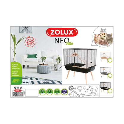 Zolux NEO Silta Gabbia Per Criceti E Piccoli Roditori h58