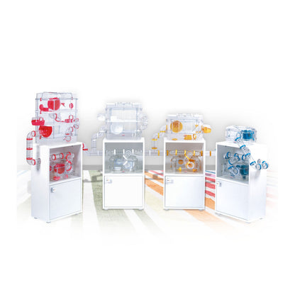 Zolux Rody3 Trio Gabbia Trasparente Per Criceti E Piccoli Roditori 41x27x53cm