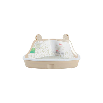 Zolux Toilette Lettiera ad Angolo Beige per Roditori