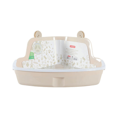 Zolux Toilette Lettiera ad Angolo Beige per Roditori