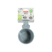 Zolux Mangiatoia Ciotola Neo in Plastica Cibo per Roditori Grigio