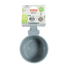 Zolux Mangiatoia Ciotola Neo in Plastica Cibo per Roditori Grigio