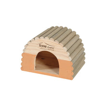 Zolux Home Color Casetta in Legno Semicerchio Marrone Medium per Piccoli Roditori