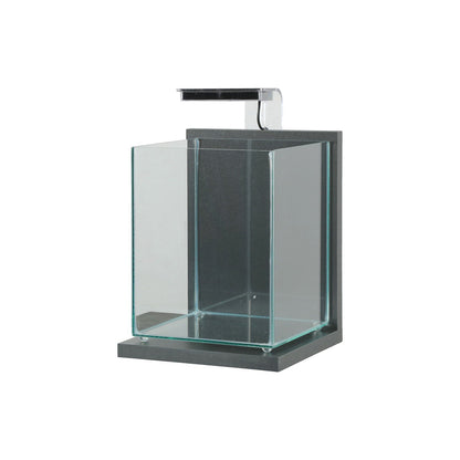Zolux Jalaya 2 Acquario in Vetro con Supporto Illuminazione Filtro 10 L