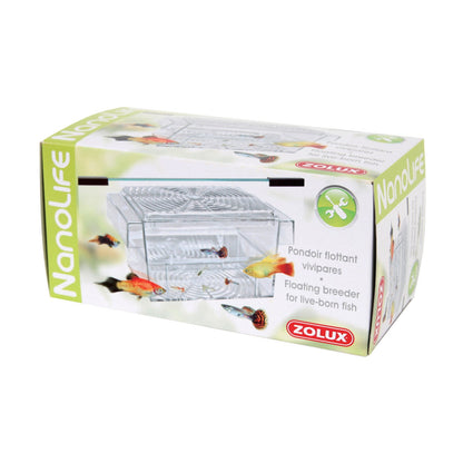Zolux Nido Galleggiante per Guppy 2 Scomparti per Acquari