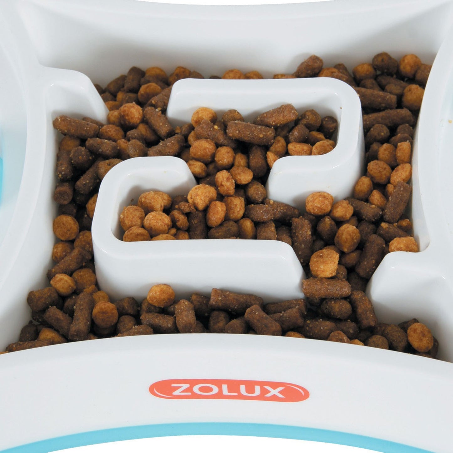 Zolux Ciotola Rettangolare Anti-Ingozzamento Cibo per Cani