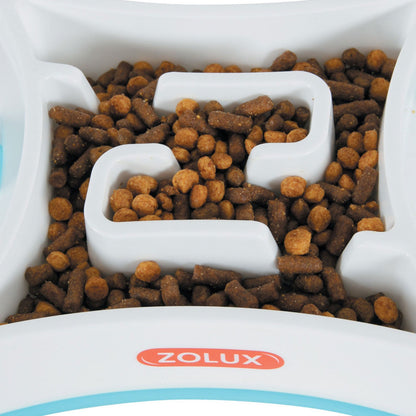 Zolux Ciotola Rettangolare Anti-Ingozzamento Cibo per Cani