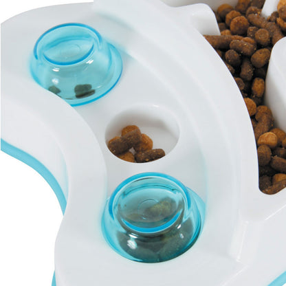 Zolux Ciotola Rettangolare Anti-Ingozzamento Cibo per Cani