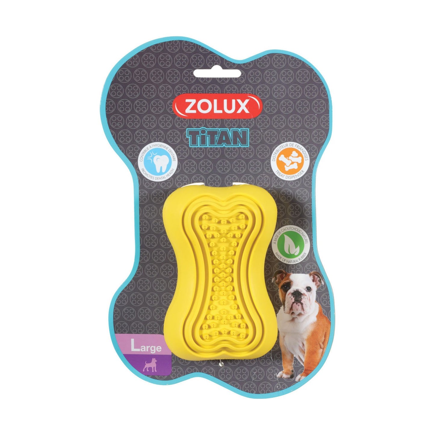 Zolux Titan Gioco Per Cani In Caucci? Giallo