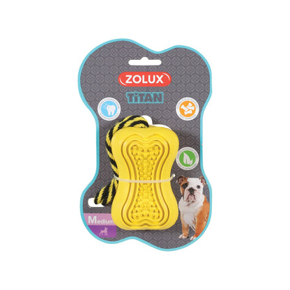 Zolux Titan Gioco Per Cani In Caucci? Con Corda Giallo