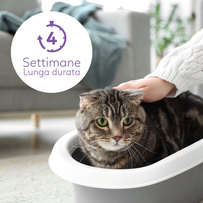 AqpetFriends Catty Pure Lettiera In Silicio per Gatti - profumazione lavanda - 5 L