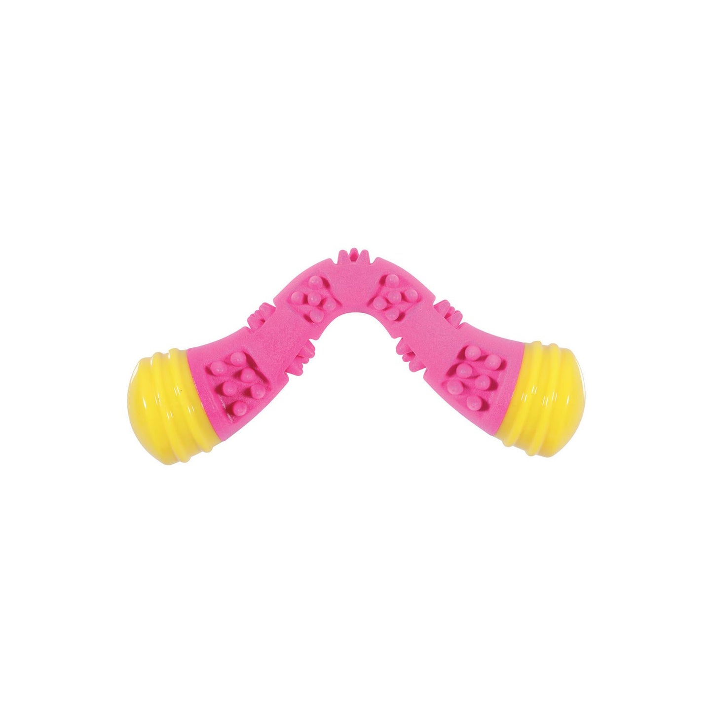 Zolux TPR Sunsets Boomerang Gioco Per Cani Ultraresistente 23cm Rosa