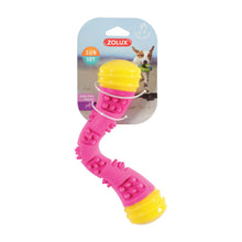 Zolux TPR Sunsets Boomerang Gioco Per Cani Ultraresistente 23cm Rosa