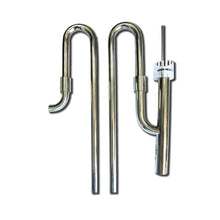 AquaMedic Flow Kit Set Di Collegamento In & Out In Acciaio Inox Per Filtro Esterno In Acquario