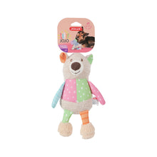 Zolux Crazy Jojo Orso Peluche Per Cani Colorato Con Effetto Sonoro